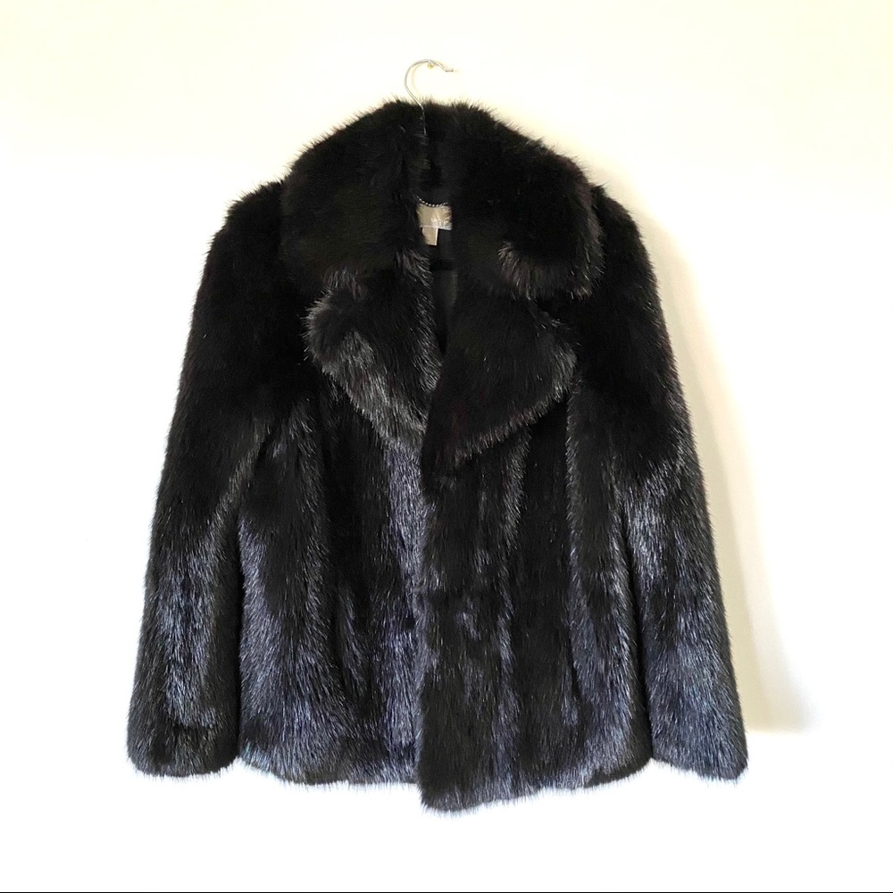 MICHAEL KORS FAUX FUR JACKET